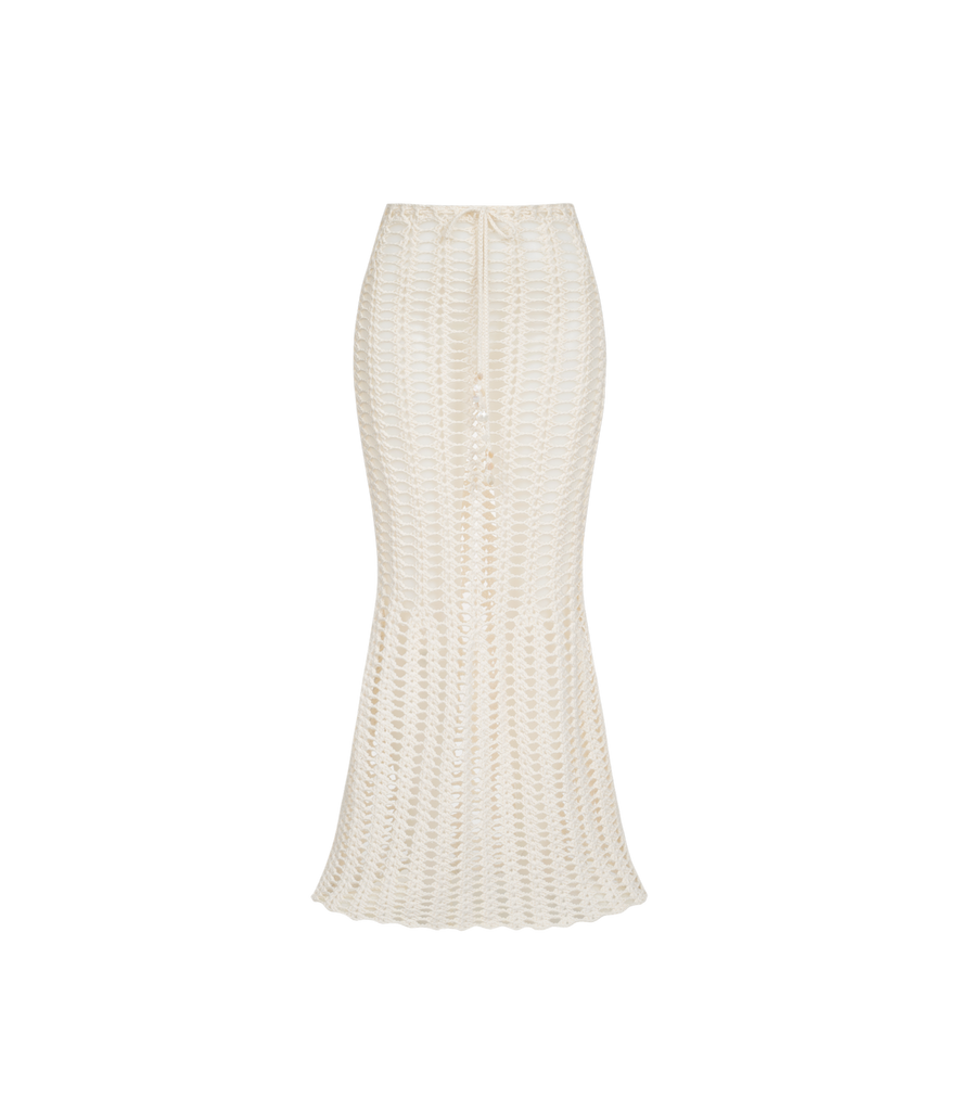 Cleo Skirt Oat color