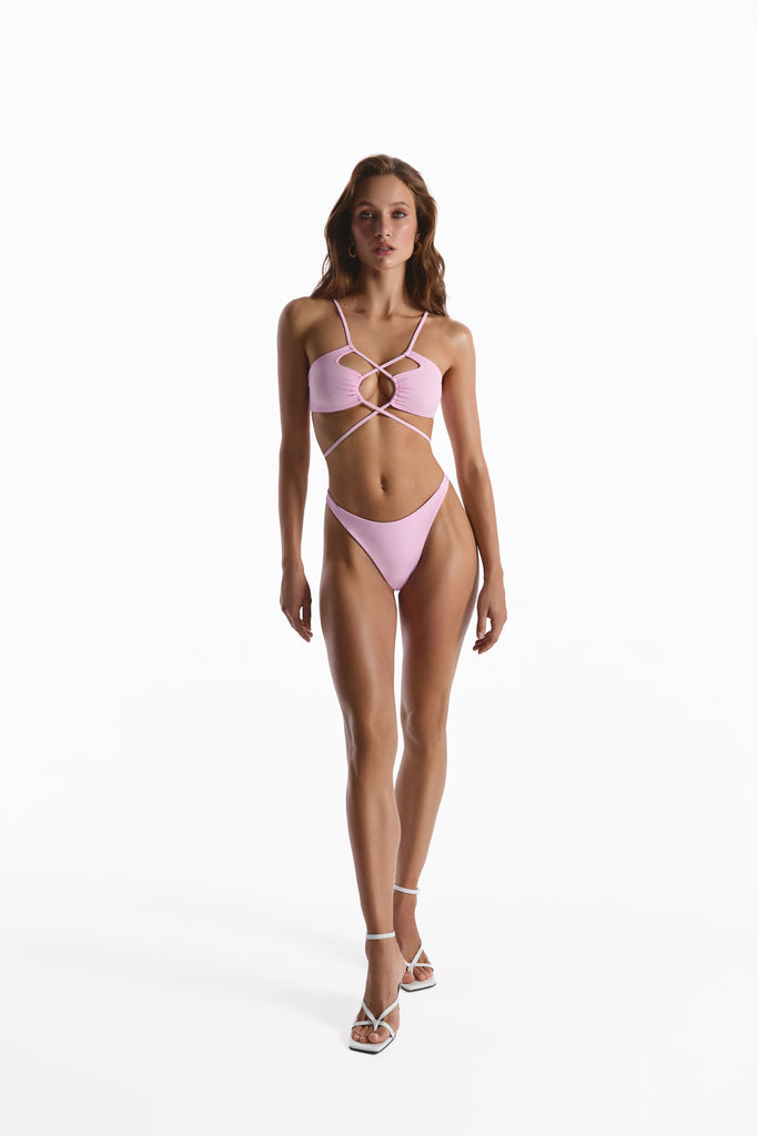 Pink panties designed to stay bright and color-true over time.